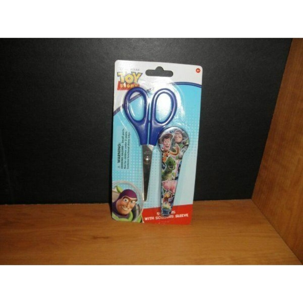 NEW by DISNEY PIXAR, TOY STORY BLUE SCISSORS & PROTECTIVE SLEEVE CASE